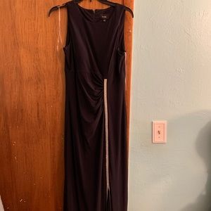 Navy blue formal dress